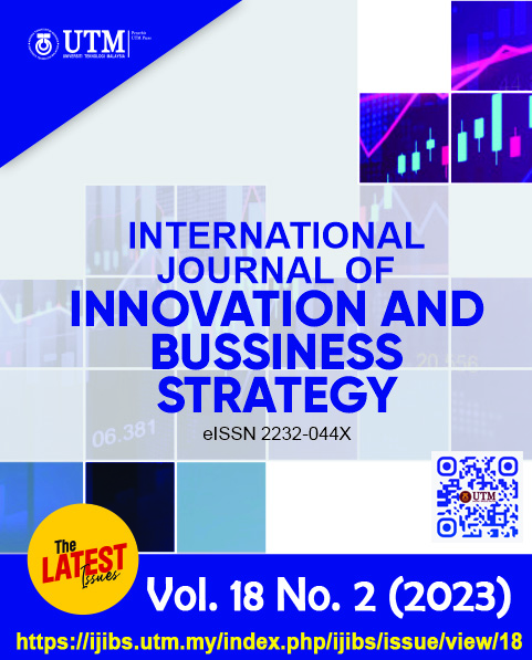 					View Vol. 18 No. 2 (2023): International Journal of Innovation and Business Strategy (December)
				