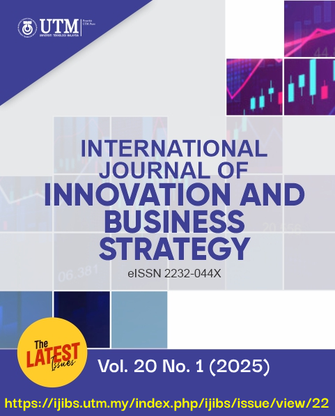 					View Vol. 20 No. 1 (2025): International Journal of Innovation and Business Strategy (June)
				